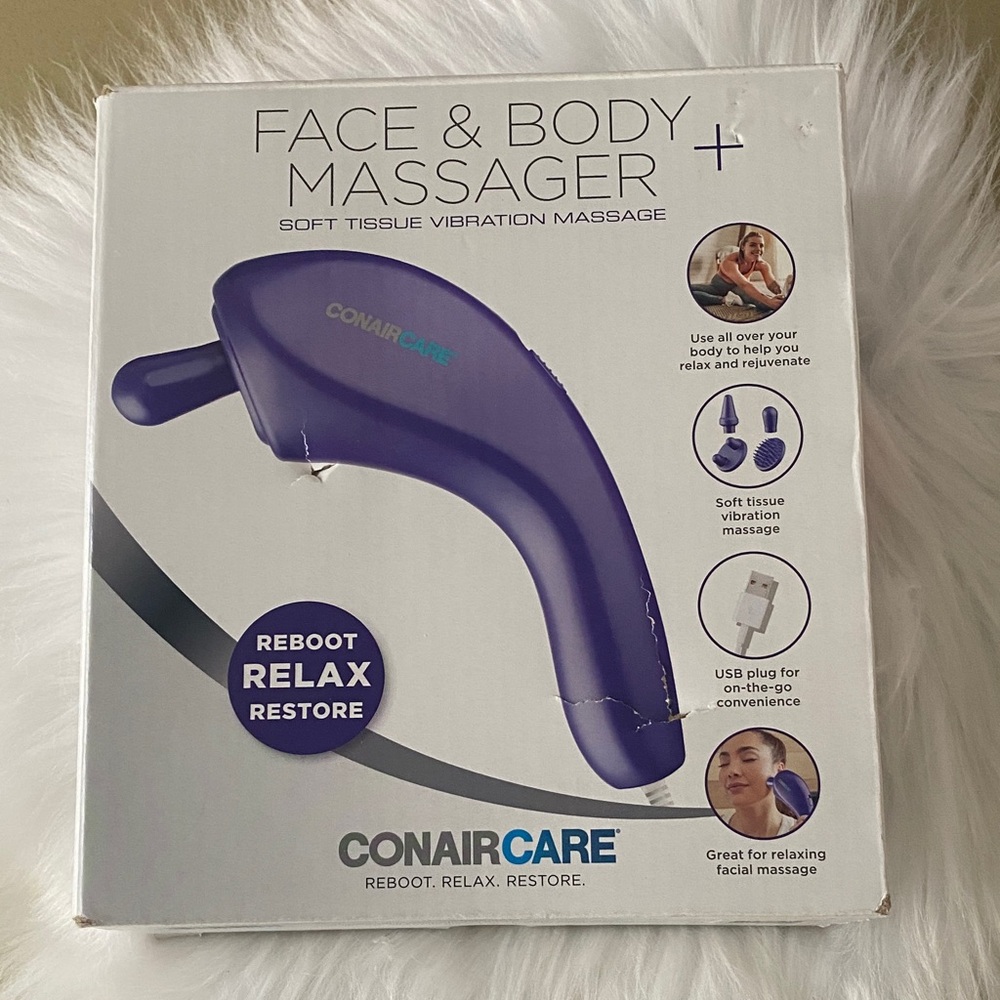 ConairCare Face & Body Massager — new in box